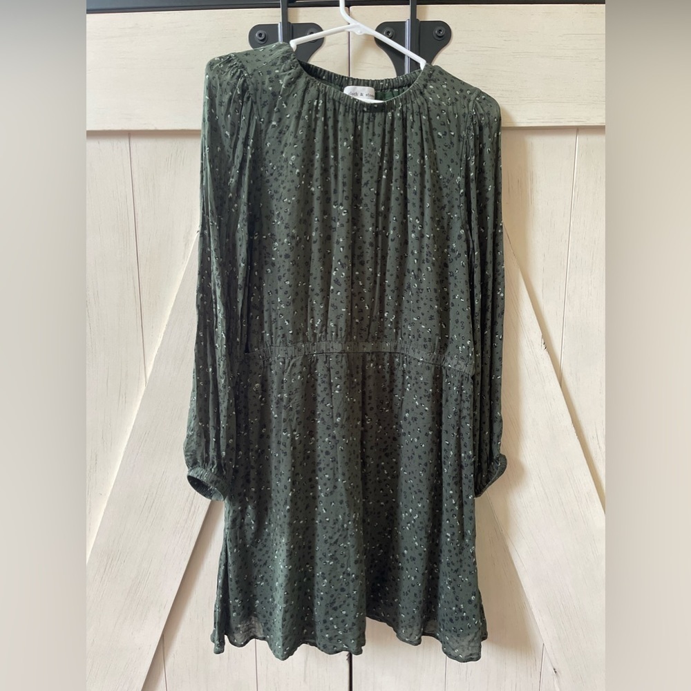 Cloth Stone Print Dress
